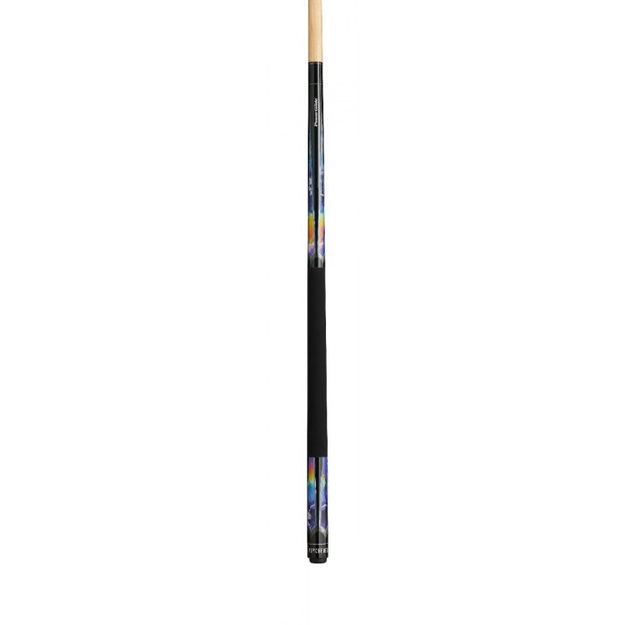 POWERGLIDE POOL CUE PSYCHEDELIC 2 PIECE 10MM