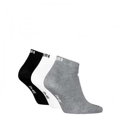 PUMA SNEAKER 3 PAIR PACK SOCKS ASSORTED