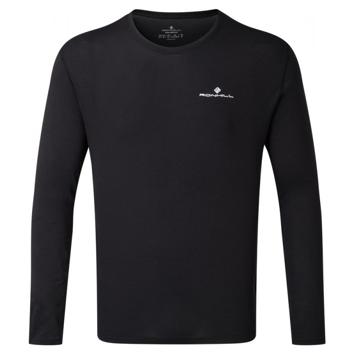 RONHILL MENS CORE LONG SLEEVE TEE BLACK