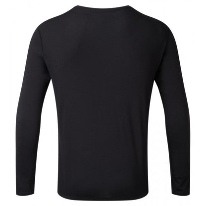 RONHILL MENS CORE LONG SLEEVE TEE BLACK