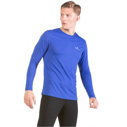 RONHILL MENS CORE LONG SLEEVE TEE - DARK COLBALT