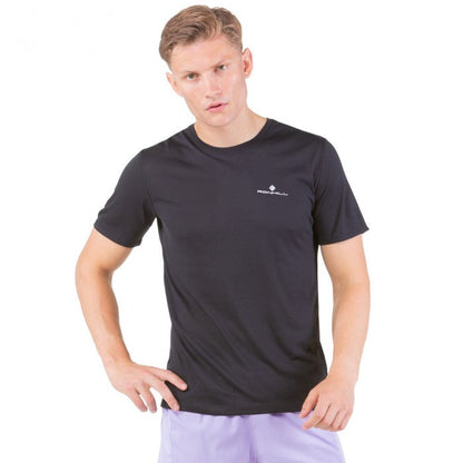 RONHILL MENS CORE SHORT SLEEVE TEE BLACK