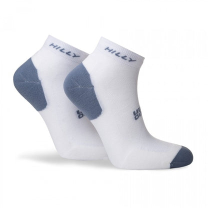 HILLY ACTIVE 1/4 SOCK MINIMUM (TWIN PACK) WHITE/BLACK/GREY