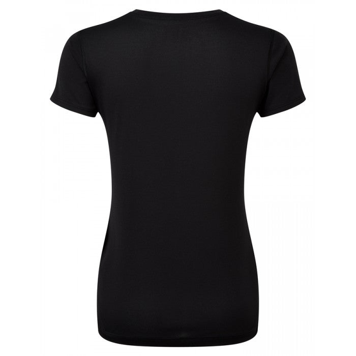 RONHILL WOMENS CORE SHORT SLEEVE TEE BLACK