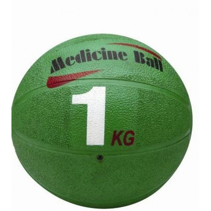 RUBBER MEDICINE BALL ( BLACK )1KG