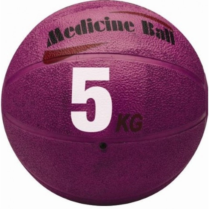 RUBBER MEDICINE BALL( BLACK )5KG