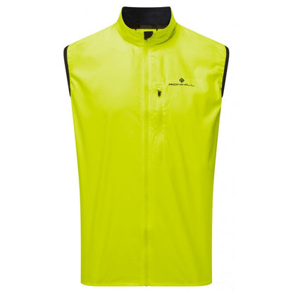 RONHILL MENS CORE GILET - FLUO YELLOW