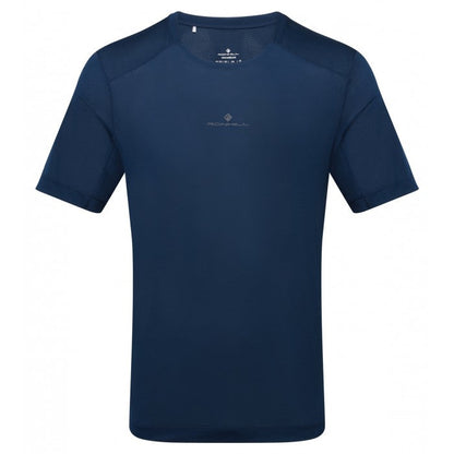 RONHILL MENS TECH SHORT SLEEVE TEE- D.NAVY