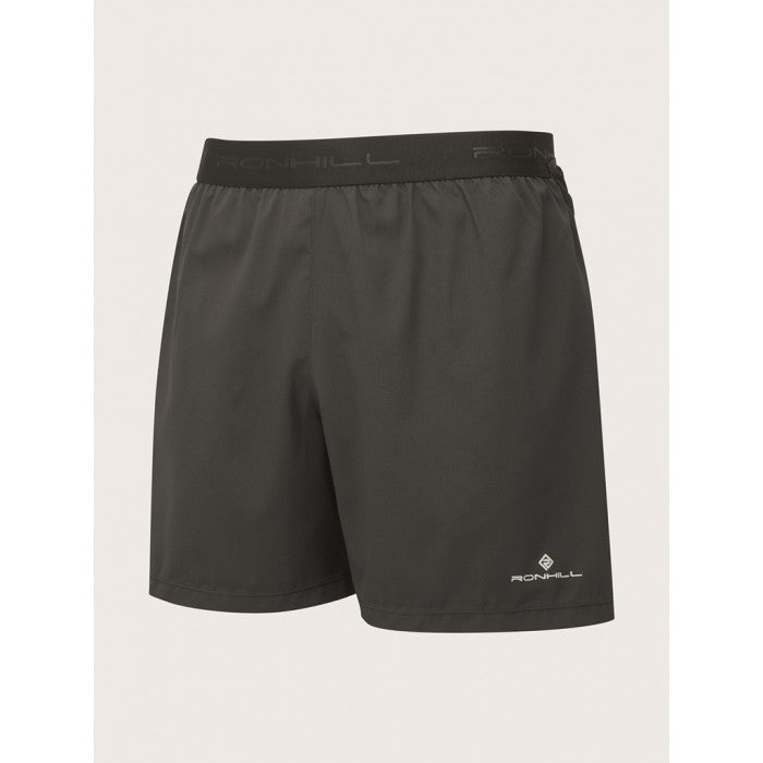 RONHILL MENS TECH ALL-TERRAIN 5in SHORT- BLACK