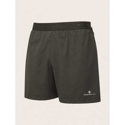 RONHILL MENS TECH ALL-TERRAIN 5in SHORT- BLACK