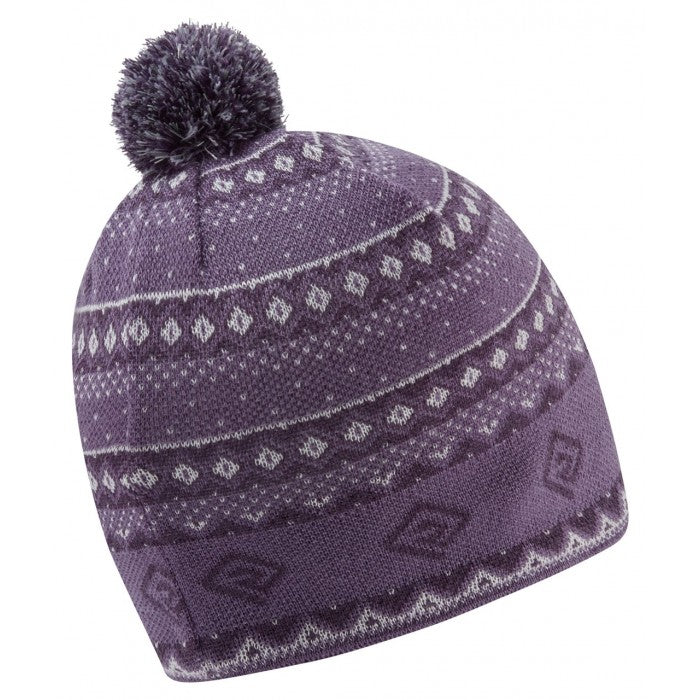 RONHILL WINTER BOBBLE HAT D.IRIS