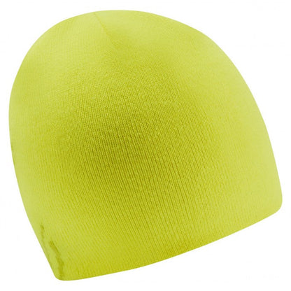 RONHILL RUN BEANIE-F.YELLOW