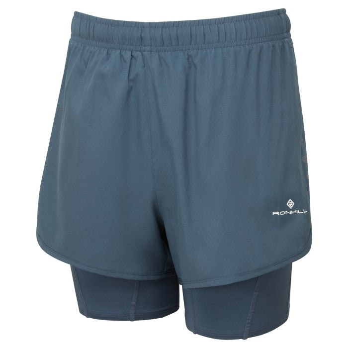 RONHILL WOMENS CORE TWIN SHORT E.HAZE