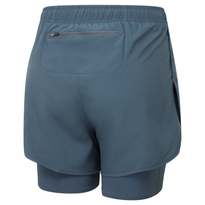 RONHILL WOMENS CORE TWIN SHORT E.HAZE