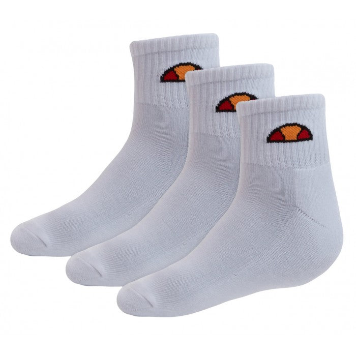 ELLESSE (NOS) TALLO 3PK ANKLE SOCK WHITE