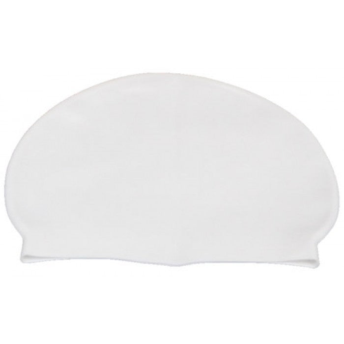 BECO SILICONE SWIM HAT - WHITE