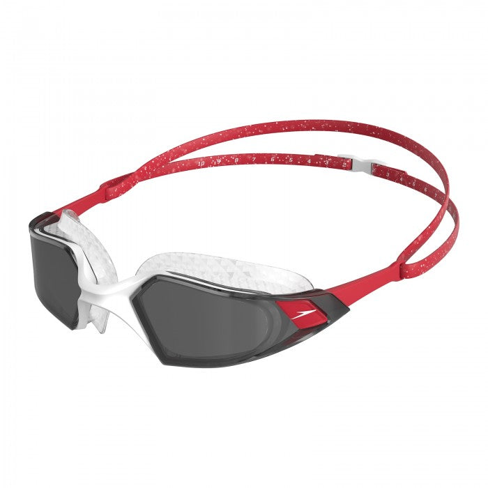 SPEEDO GOGGLES AQUAPULSE PRO RED/WHITE