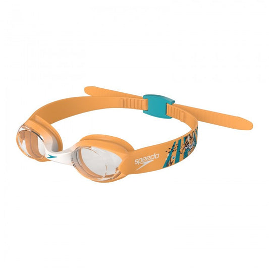 SPEEDO GOGGLES ILLUSION INFANT ORANGE/GREEN