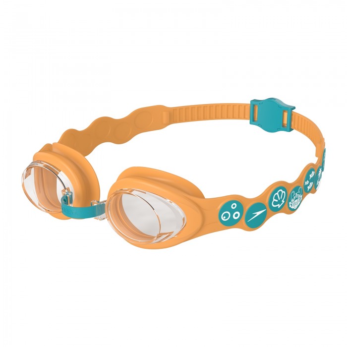 SPEEDO GOGGLES SPOT INFANT ORANGE/GREEN
