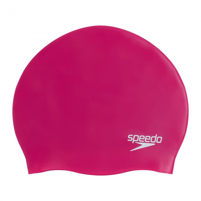 SPEEDO SILICONE CAP ADULTS ELECTRIC PINK