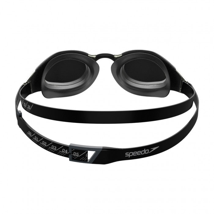 SPEEDO GOGGLES FASTSKIN ADULT HYPER ELITE MIRROR BLACK/SILVE