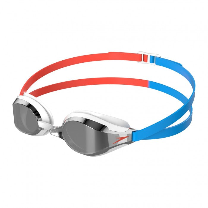 SPEEDO GOGGLES FASTSKIN ADULT SPEEDSOCKET 2 MIRROR RED/BLUE