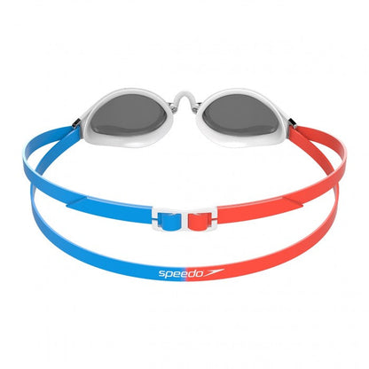 SPEEDO GOGGLES FASTSKIN ADULT SPEEDSOCKET 2 MIRROR RED/BLUE