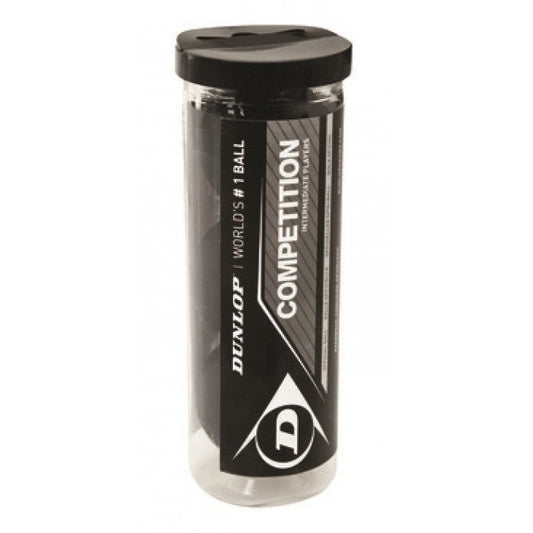 DUNLOP (3 BALL TUBE) SQ. BALLS COMPETITION