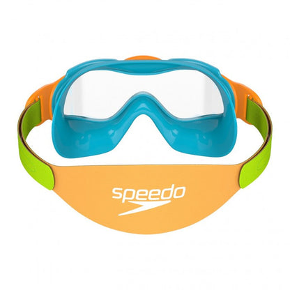 SPEEDO MASK SEA SQUAD JNR BLUE/GREEN