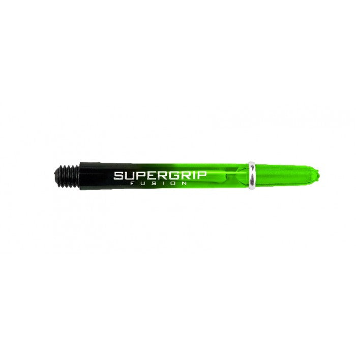 HARROWS DART STEMS SUPERGRIP FUSION BLACK/GREEN