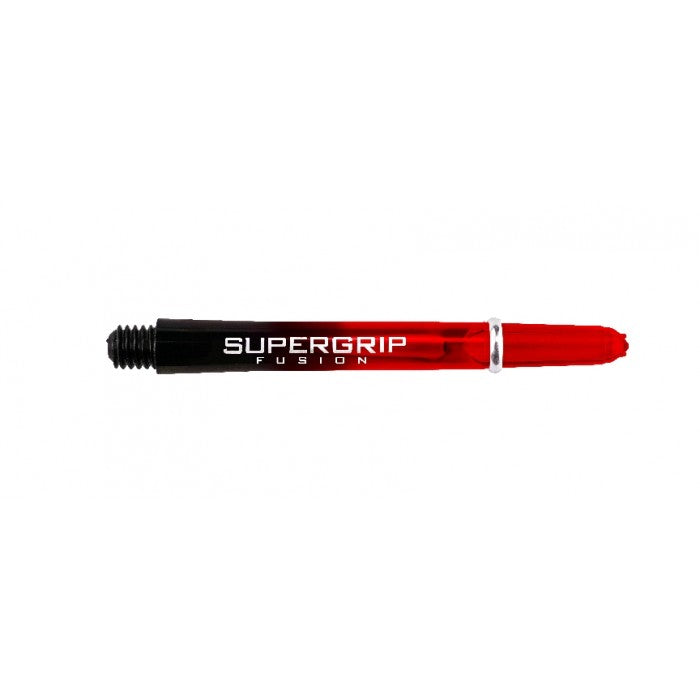 HARROWS DART STEMS SUPERGRIP FUSION BLACK/RED