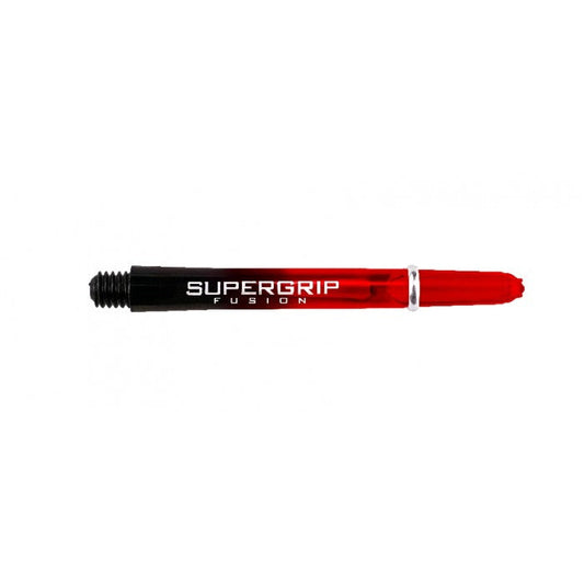 HARROWS DART STEMS SUPERGRIP FUSION BLACK/RED