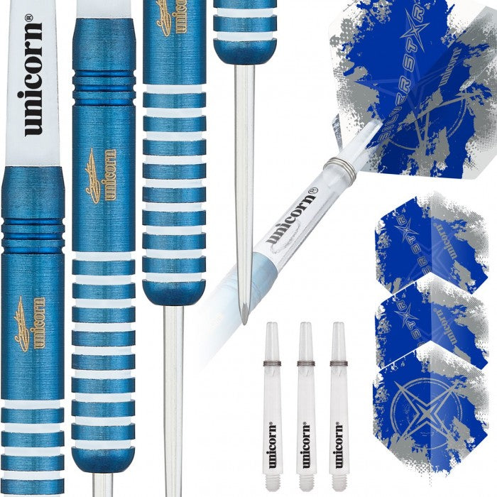 UNICORN TUNGSTEN 80% DARTS SILVERSTAR BLUE ANDERSON-