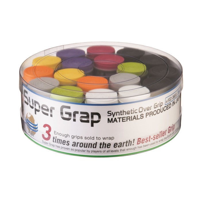 YONEX WET SUPER GRAP X36 GRIPS- ASST