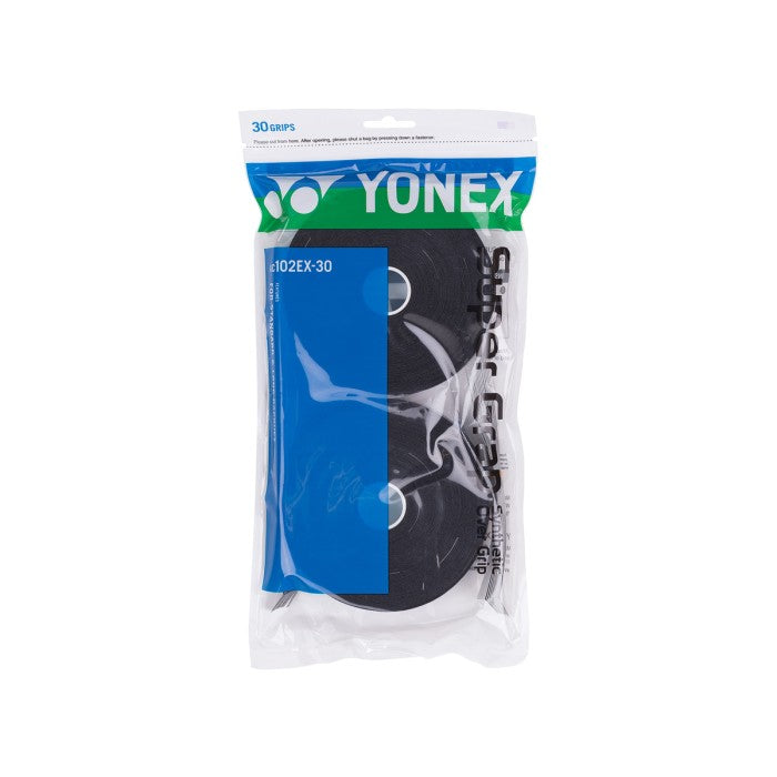 YONEX WET SUPER GRAP X30 GRIPS- BLACK