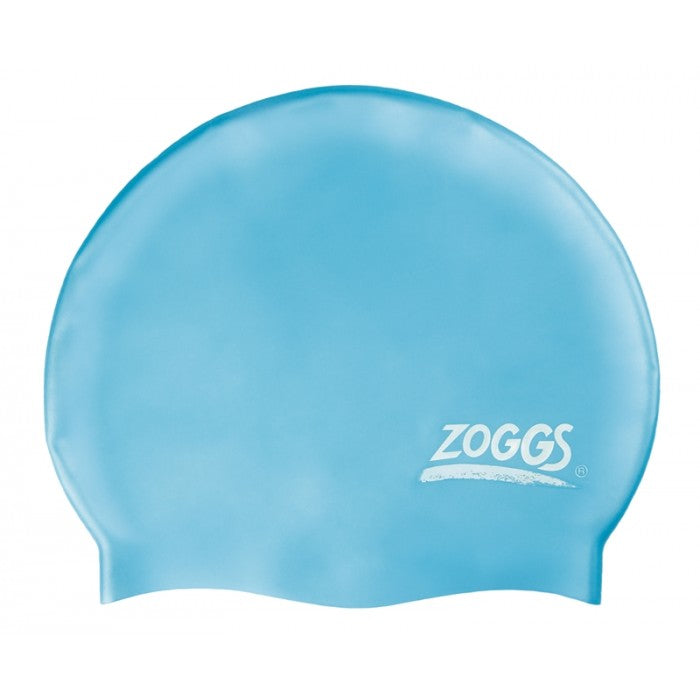 ZOGGS SILICONE CAP EASY FIT LIGHT BLUE ( 301624 )