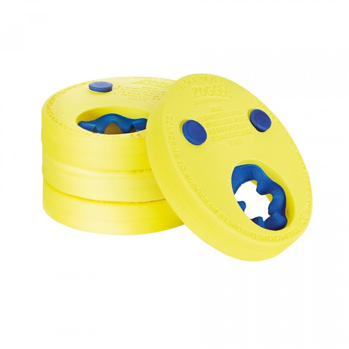 ZOGGS FLOAT DISCS (4PCS PER SET) YELLOW / /BLUE