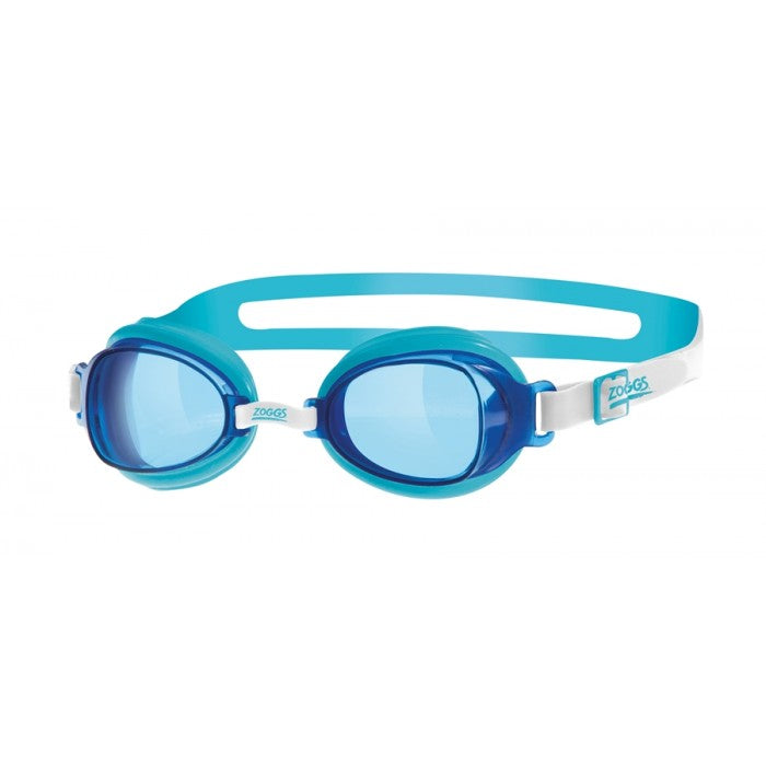 ZOGGS GOGGLES SNR OTTER AQUA / WHITE / TINT ( 311541 )