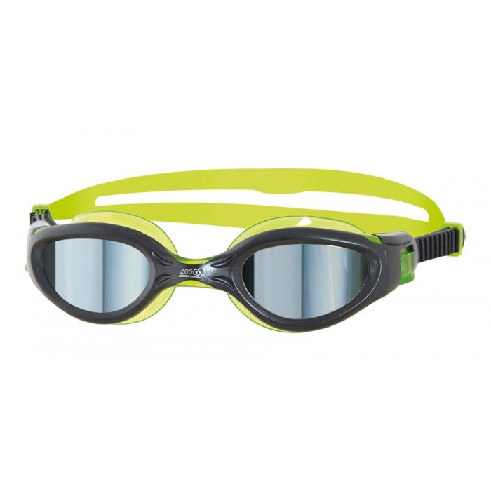 ZOGGS GOGGLES JUNIOR PHANTOM ELITE BLACK/LIME MIRROR(311591)