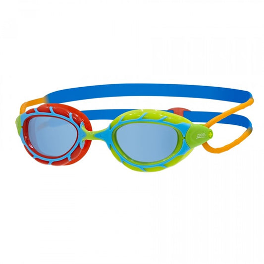 ZOGGS GOGGLES PREDATOR JUNIOR GREEN&ORANGE/RED&BLUE/CLEAR