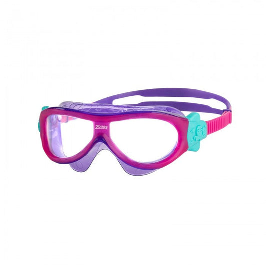 ZOGGS MASK KIDS PHANTOM PINK/VIOLET/CLEAR (461423)
