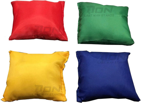Sports Polyester Bean Bags Throwing Catching Play PE Garden Games Juggling Pk 4