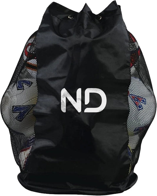 Premier Ball Carry Bag | Drawstring Football, Basketball, 20 Ball Nylon Sack