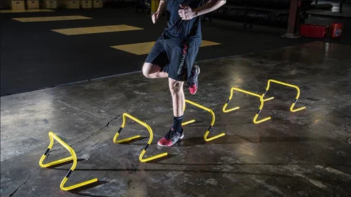 Agility Speed Training Hurdles [6 PACK] - 6", 12" Adjustable Height Hurdle