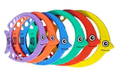 Underwater Diving Toys Dive Rings/Fish/Pearls Swimming Pool Toy Game Kids FUN