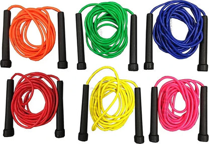Skipping Rope Adult 10 foot Long Nylon Plastic Handles Gym Fitness Training