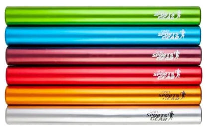 Athletics Equipment Running Passover Relay Batons Set Of 6 Aluminium Senior