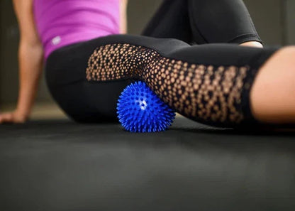 Yoga Spiky Massage Ball 9cm Gym Balls Pain Relief Stress Trigger Point Massager