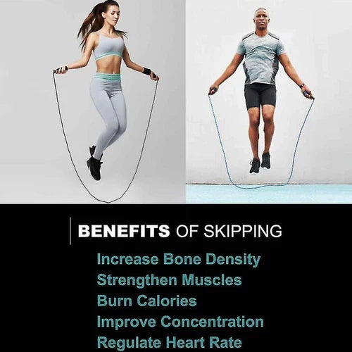 Skipping Rope Adult 10 foot Long Nylon Plastic Handles Gym Fitness Training